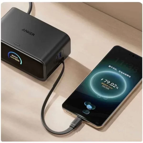 َشارژر رومیزی انکرمدلa91c8 //وات 100