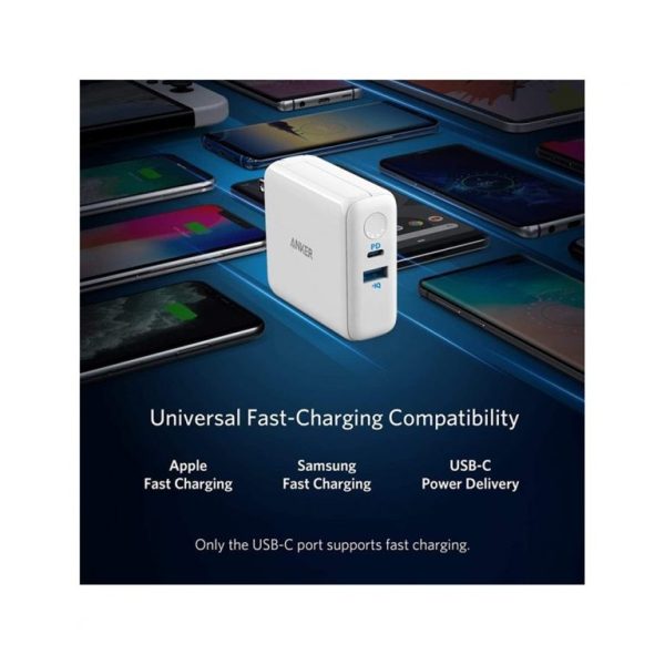 پاوربانک و شارژر دیواری انکر PowerCore III Fusion 5000 -مدل A1624