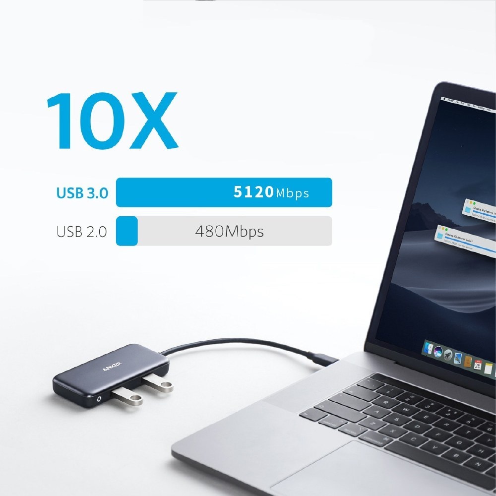 هاب USB-C انکر 5 پورت PowerExpand مدل A8334HA1