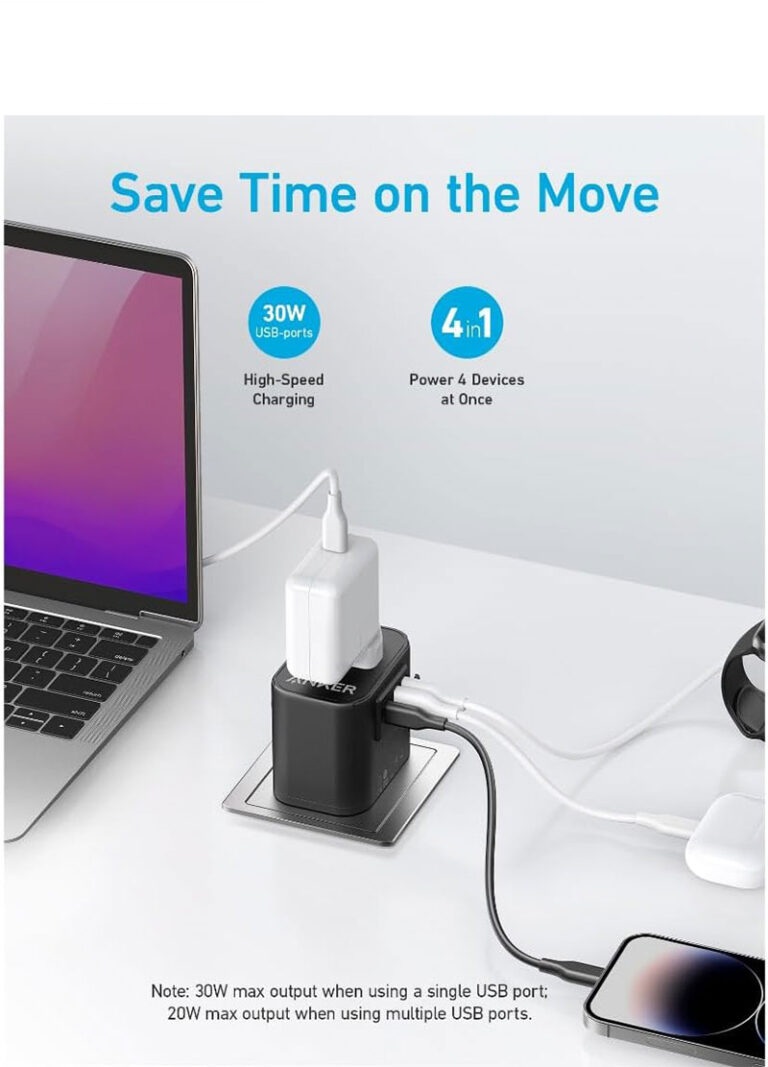 شارژر دیواری 30 وات انکر مدل Anker A9212