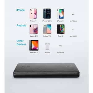 پاوربانک انکر مدل PowerCore Slim A1245 ظرفیت 10000 میلی آمپر ساعت
