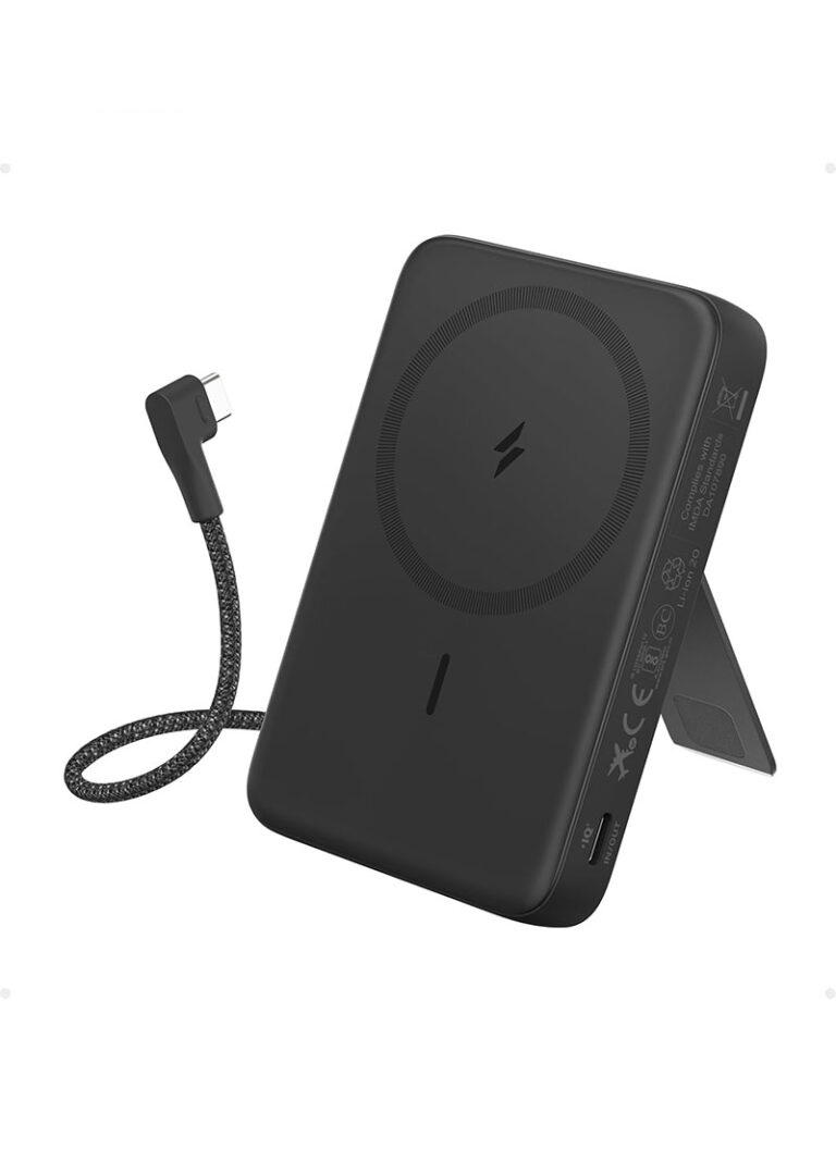 پاوربانک انکر مدل Zolo Magnetic A1685 ظرفیت 10000 میلی آمپر توان 30 وات
