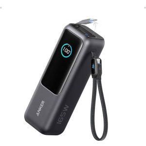 پاوربانک انکر ۱۶۵وات// Anker Zolo PowerBank 25K 165W Built-In USB-C مدل A1695