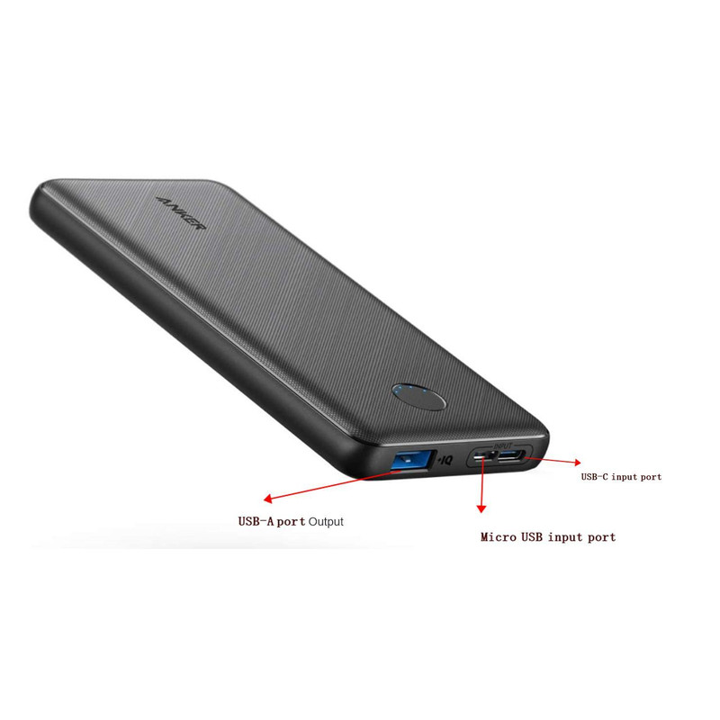 پاوربانک انکر A1229 ظرفیت 10000 هزار میلی آمپر ساعت